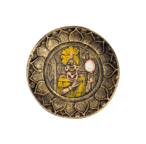 Porta-incenso Orixá Oxum Com Espelho Umbanda Candomblé