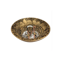 Porta-incenso Orixá Oxalá Com Cajado Umabanda Camdomble