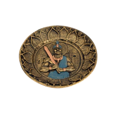 Porta-incenso Orixá Ogum Com Espada. Umbanda Camdomble - comprar online