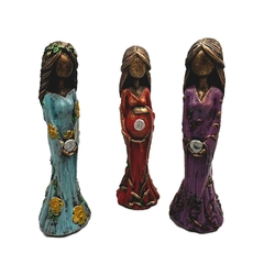 DONZELA MÃE E ANCIÃ 14CM (DOURADO COLOR)