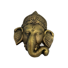 PLACA GANESHA 12CM (DOURADA)