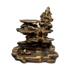 INCENSÁRIO CASCATA GANESHA (DOURADO)
