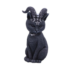 GATO BRUXO COM CHIFRE (PEDRA)