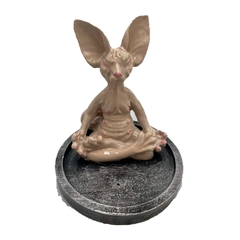 Gato Sphynx Yoga Incensário EXCLUSIVO