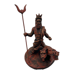 DEUS HADES- 12 CM - COLORIDO - WICCAA COLLECTION (VERMELHO)