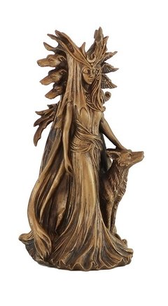 DEUSA HECATE 23CM (DOURADA)