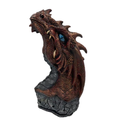 INCENSÁRIO CABEÇA DE DRAGÃO (VERMELHO)