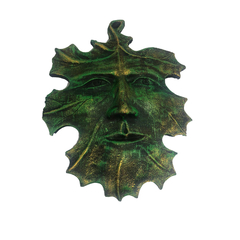 Placa Green Man Parede