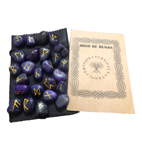RUNAS NORDICA CELTA (AGATA ROXA)