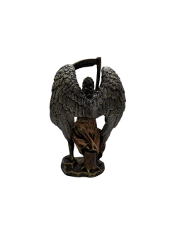 Deus Grego Cronos: Estátua Do Tempo Com Ampulheta E Foice WiCCA na internet