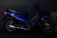 Escape Paolucci Stage 2 cromo Motos 110cc - tienda online