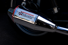 Escape Paolucci Stage 2 cromo Motos 110cc - PRO RACING PERFORMANCE