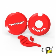 Protectores de motor y cubrepiñon Honda Wave S