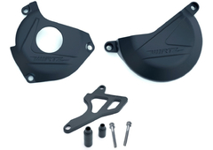 Cubre Tapas del Motor + Cubre Piñon Honda Tornado Wirtz Racing