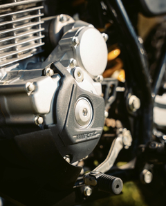 Cubre Tapas del Motor + Cubre Piñon Honda Tornado Wirtz Racing - tienda online
