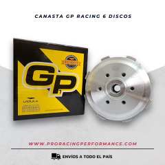 Canasta embrague GP RACING 6 Discos Honda Titan 150cc