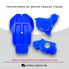Protector Tapas del motor + Cubre carter Yamaha TTR 230cc Biker