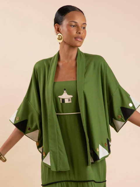 KIMONO BORDADO CABANA - comprar online