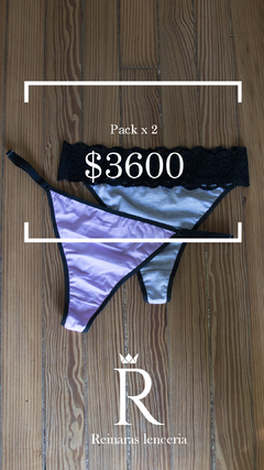 PACK X 2 LESS ALGODON - comprar online