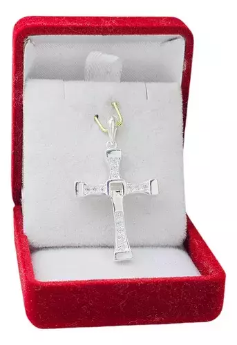 Dije Cruz Con Piedras Cubic Plata 925 C1415 - comprar online