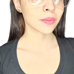 Aros Facetados Grandes Oro 18 K 1,5 Gr C/rosca 13mm - comprar online