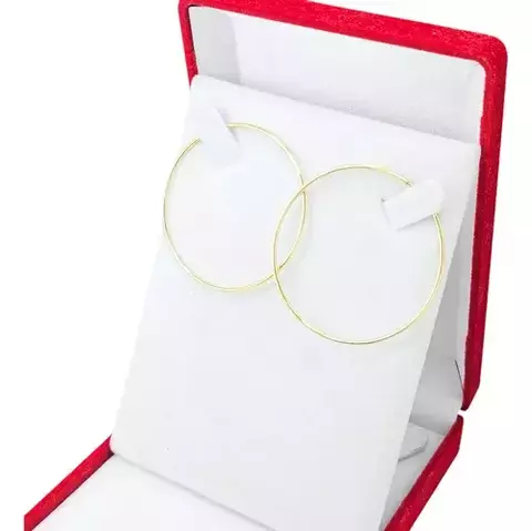 Aros Argollas C1204 Oro 18k 44mm - comprar online