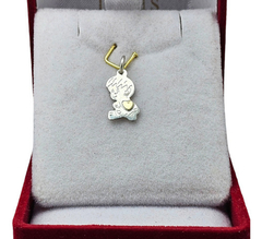 Dije Nene Joyas Center Plata Y Oro Pulido C1285 - comprar online