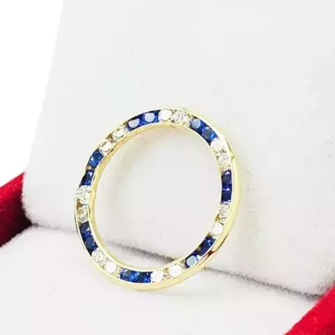 Dije Arandela Oro 18k Con Piedras C1610 - comprar online