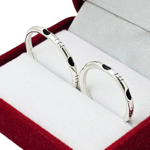 Alianzas Plata 925 Pelo De Elefante Talles Del 8 Al 26 - comprar online