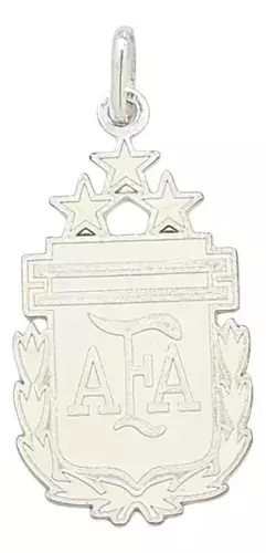 Dije Plata 925 Afa Selección Argentina 3 Estrellas C1569 - comprar online