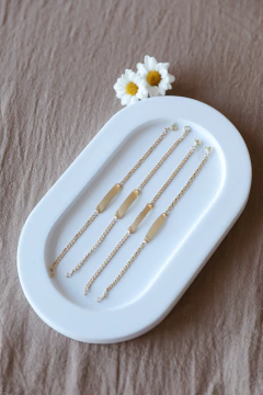 Imagen de Pulsera de Identidad para bebé Oro 18kts (grabado de regalo)