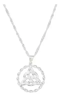 Collar Plata 925 Nudo De Brujas C1662 en internet
