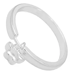 Anillo Plata 925 Huella De Perros Gatos C1682 - tienda online