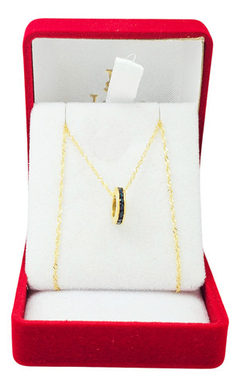 Conjunto Dona Piedras Oro 18k 45cm Joyas Center C986 C97 - comprar online