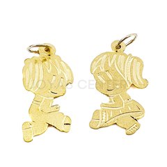 Dije nene - nena - oro 18k 0,9 Grs - comprar online