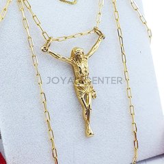 Cadena con cristo Dalí - oro 18k