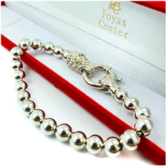 Pulsera De Plata 925 Modelo Shen Long Cierre Marinero - comprar online