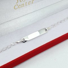 Pulsera Identidad Grabado Incluido Recién Nacido Plata 925 -