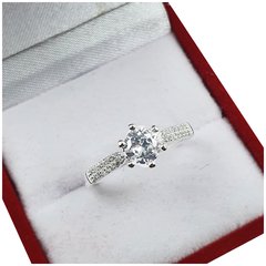 Anillo Cintillo Plata 925 Boda Compromiso Modelo Cp10 - comprar online