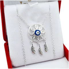 Conjunto De Plata 925 Atrapa Sueño Importado Modelo Ccd1 - 4,3 Grs - - comprar online