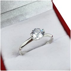 Anillo Cintillo Plata 925 Boda Compromiso Modelo Cl12