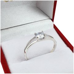 Anillo Cintillo Plata 925 Boda Compromiso Cintillo Regalo - CL9 en internet