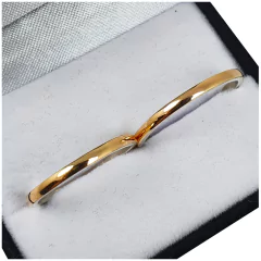 ALIANZAS PLATA 925 Y ORO 18 K ROSE MODELO M2D2R CON GRABADO DE CADA ALIANZA - Joyas Center