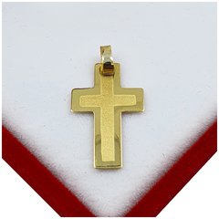 Dije Oro 18k Cruz Joyas Center Cr57
