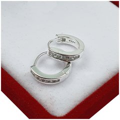 Aros Plata 925 10mm 2 Gr Cierre Italiano Importados A15 - comprar online