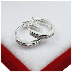 Aros Plata 925 10mm 2,1 Gr Cierre Italiano Importados A20 - comprar online