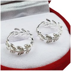 Aros Plata 925 14mm 2,8 Gr Piedras Importados A50