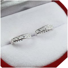Aros Plata 925 10mm 2 Gr Piedras Importados A60 - - comprar online