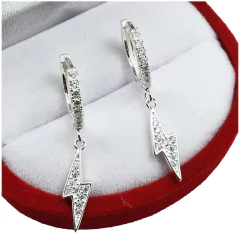 Aros Plata 925 10mm 2,9 Gr Cierre Italiano Importados A70 - comprar online