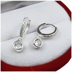 Aros Plata 925 9mm 2 Gr Italiano A115